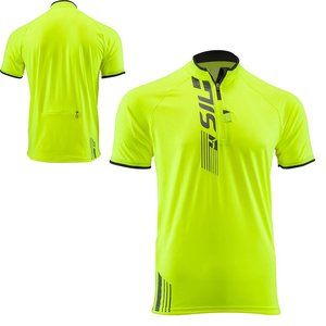 **LAST ONE** SILVINI Mens TURANO Cycling Jersey Shirt Neon Yellow